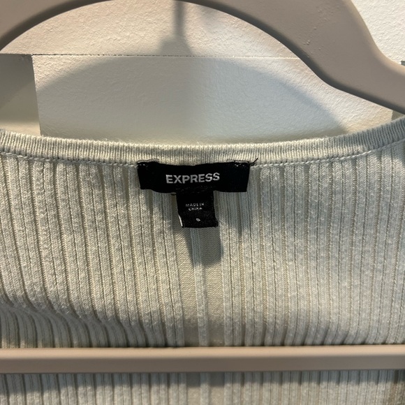 Express Ribbed Knit Sweater - Picture 3 of 3